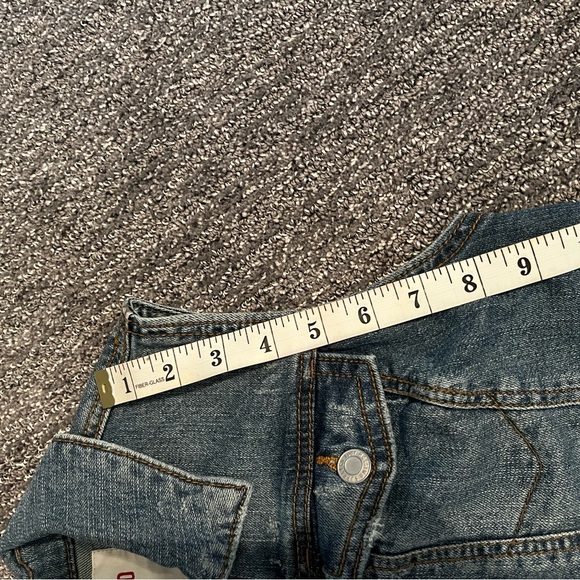 Mossimo Cropped Jean Jacket Size Small - Picture 9 of 9